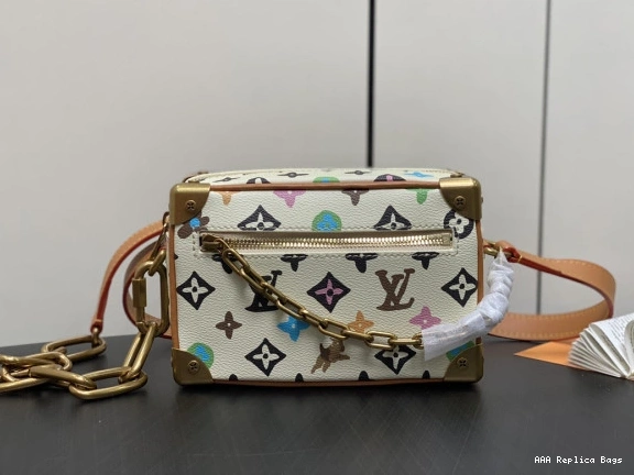 Aaa replica ru SOFT LOUIS MINI TRUNK-18.5*13*8cm VUITTON 0806